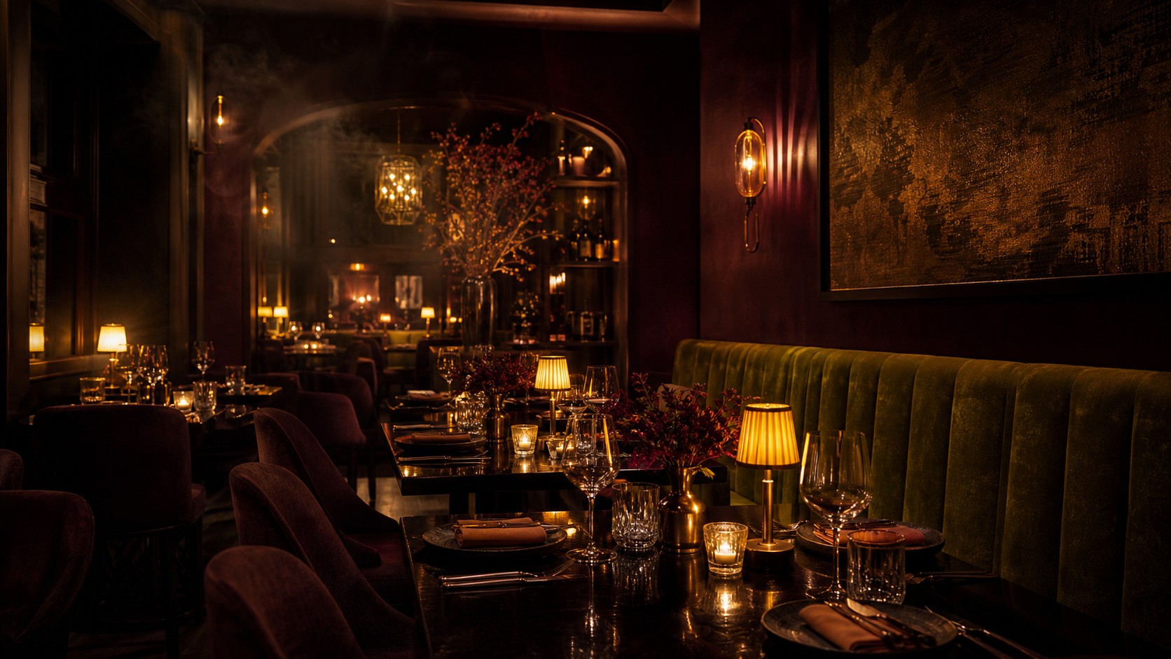 Saffron & Smoke Supper Club website preview