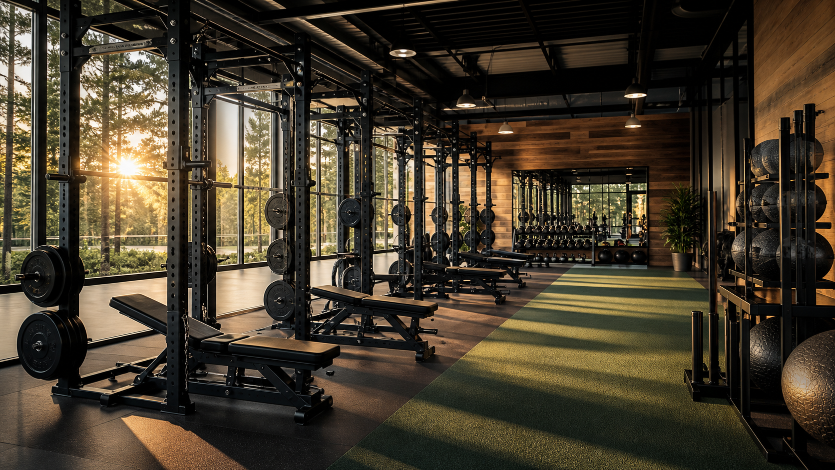 Iron Pine Fitness website preview